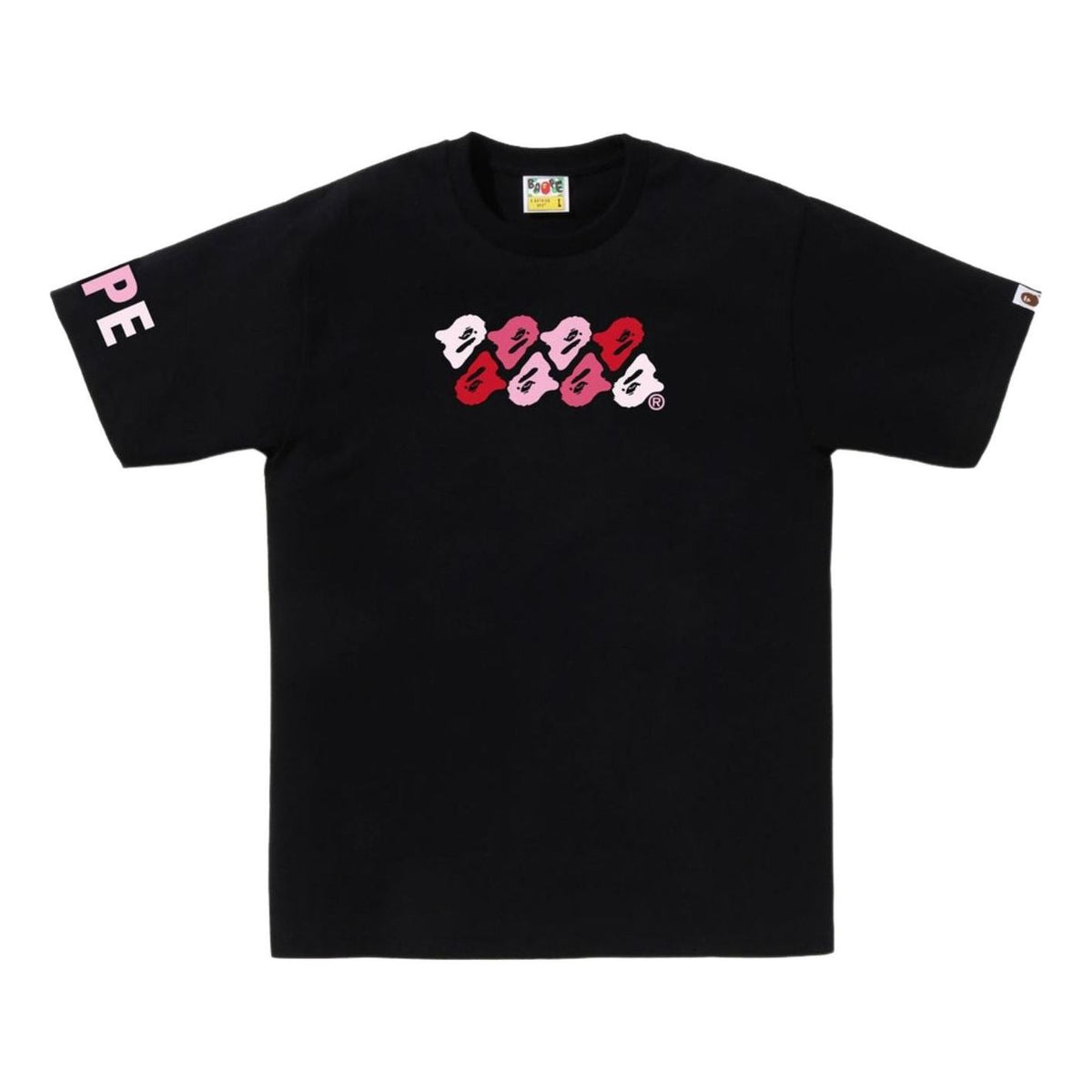 A Bathing Ape ABC Camo T-Shirt 'Black Pink' 1J70-110-019-BLKPNK