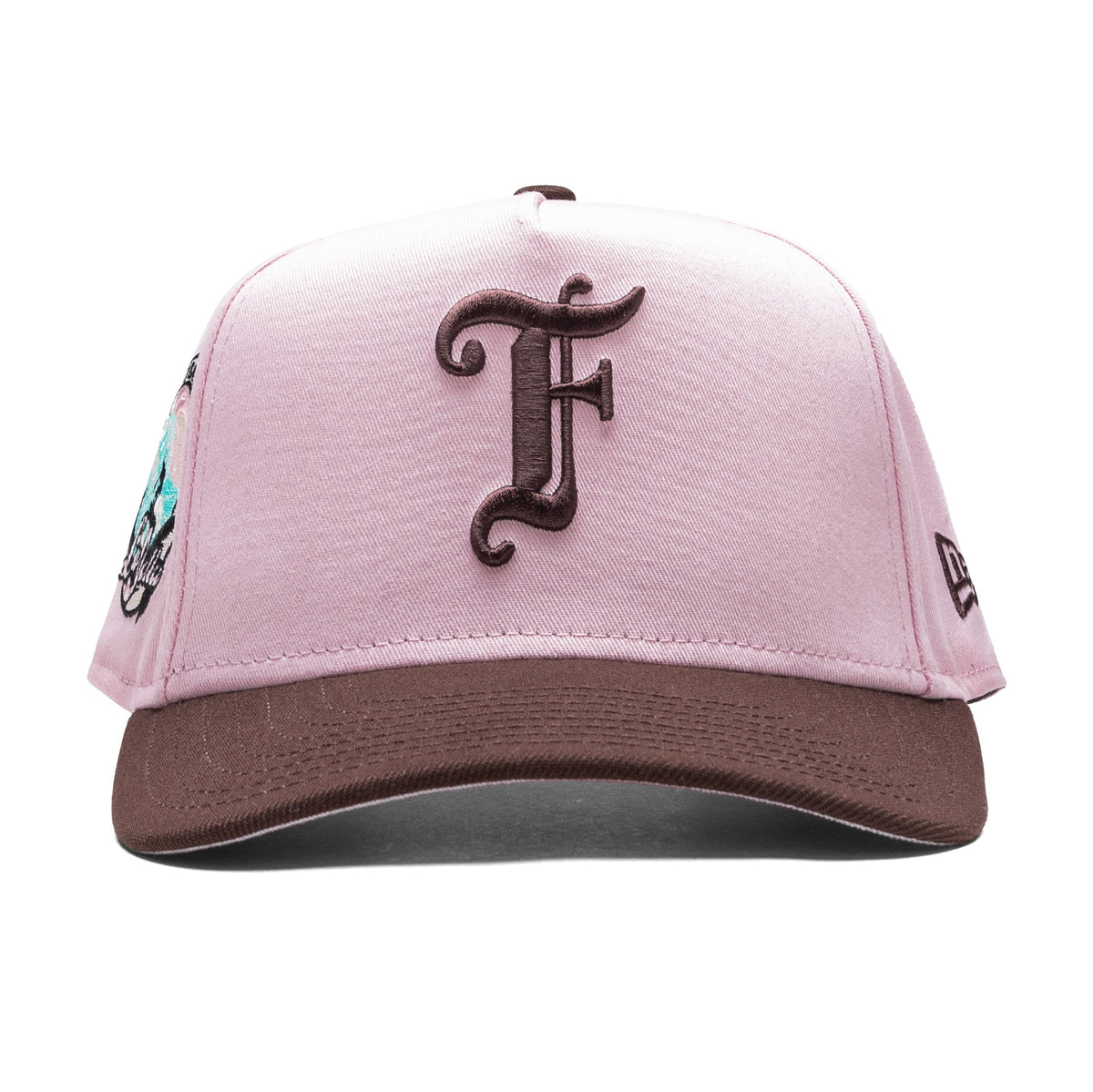 9FIFTY A-Frame Old English F La Jolla - Pink/Walnut