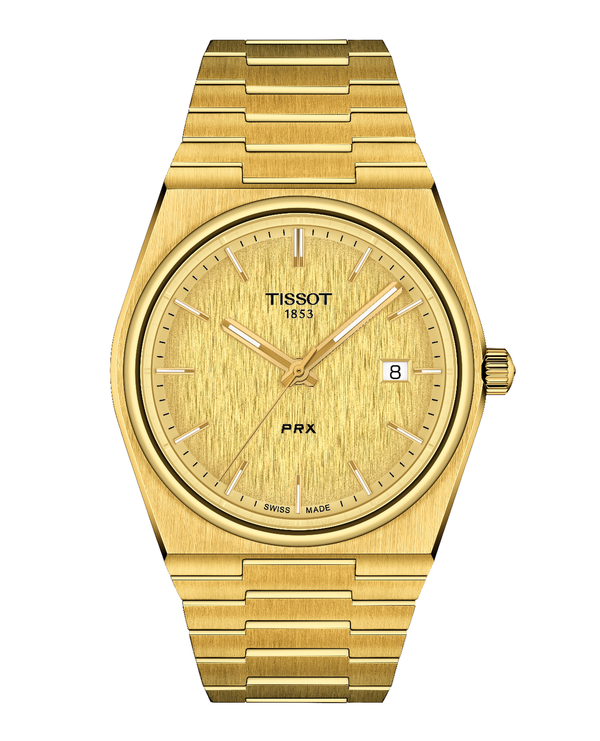 Tissot PRX Quartz 40mm Gold T1374103302100