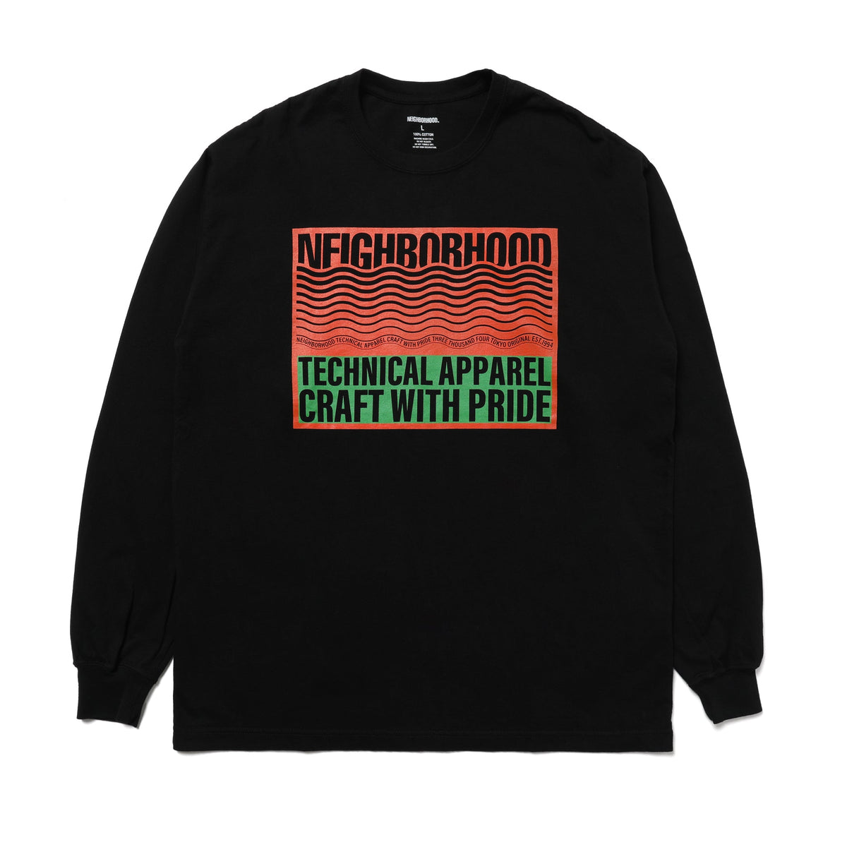 Neighborhood NH 252 Spot Tee LS-1 Black