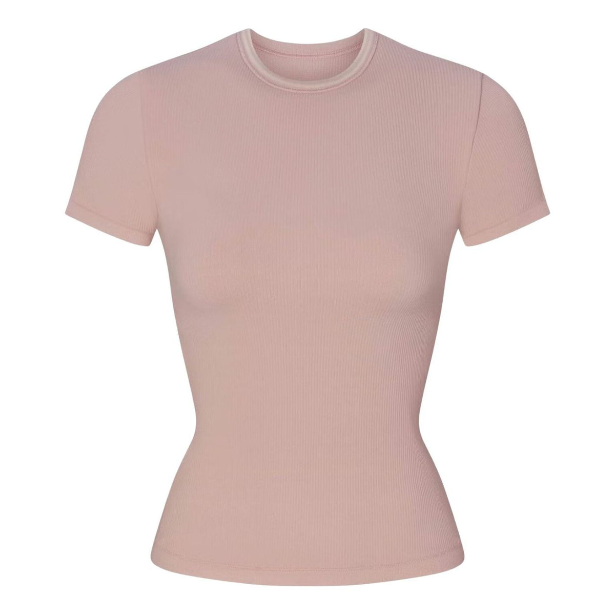 (WMNS) Nike x SKIMS Ribbed Seamless Baby T-Shirt 'Himalayan' SSSSL9718W-HEC