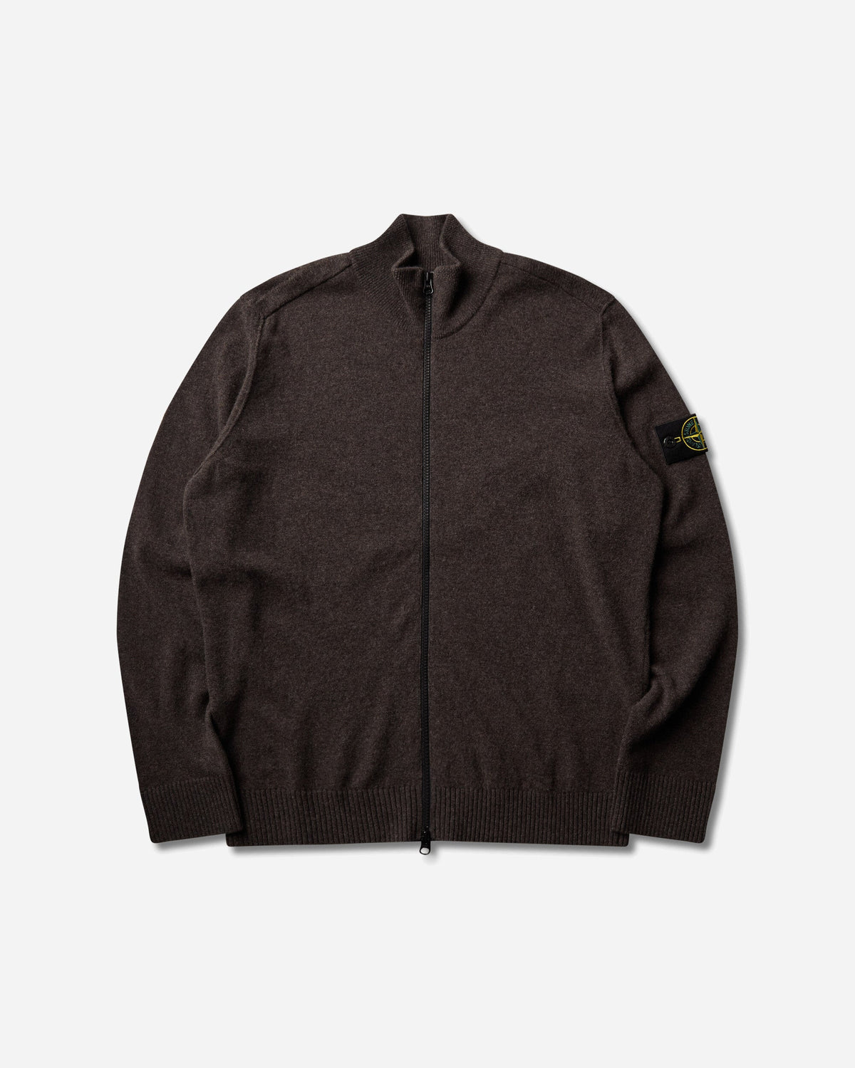 Men's RWS Geelong Wool Zip Cardigan Lead Grey