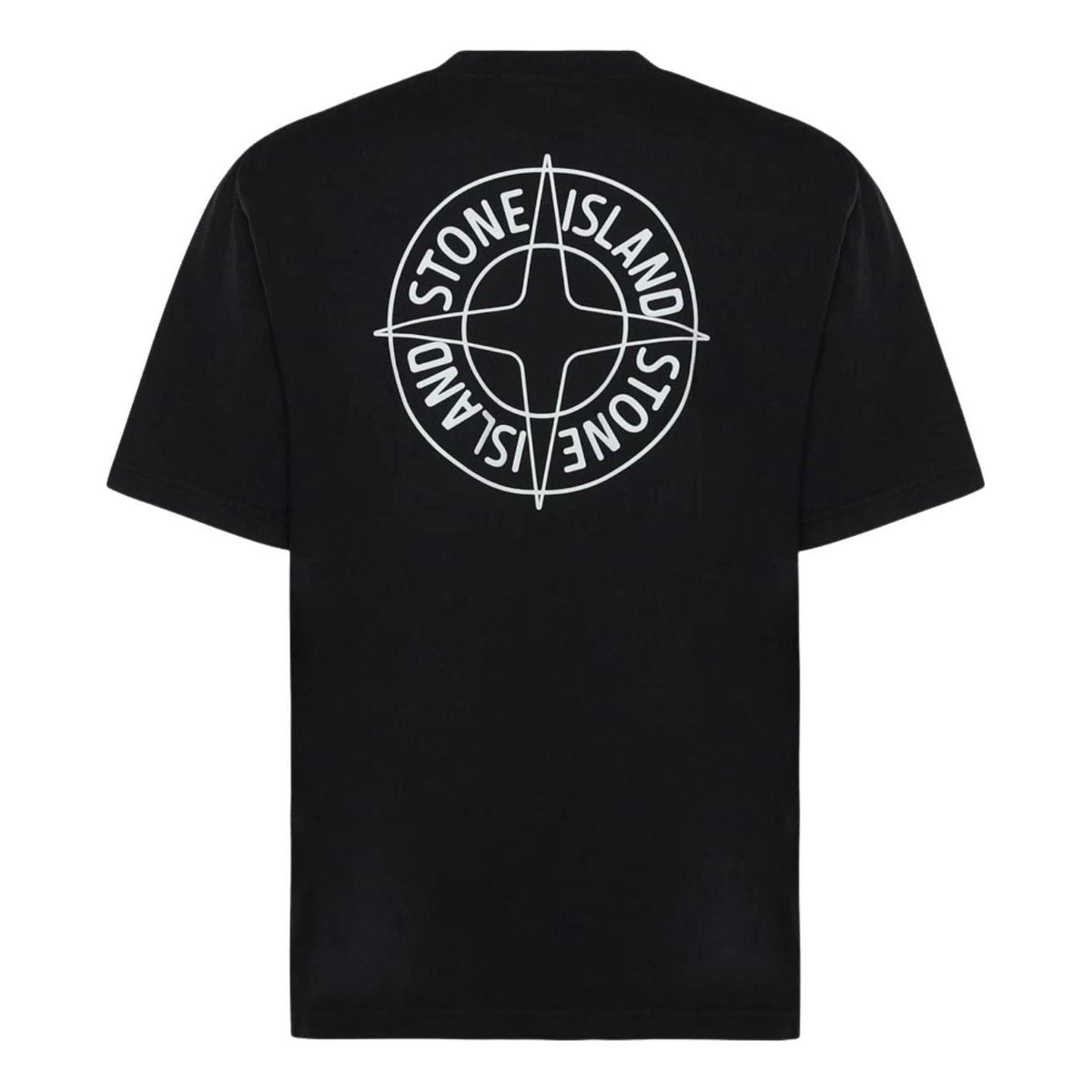 STONE ISLAND Outline Compass Regular Fit T-Shirt 'Black' L1S1521000-01S0284-V0029