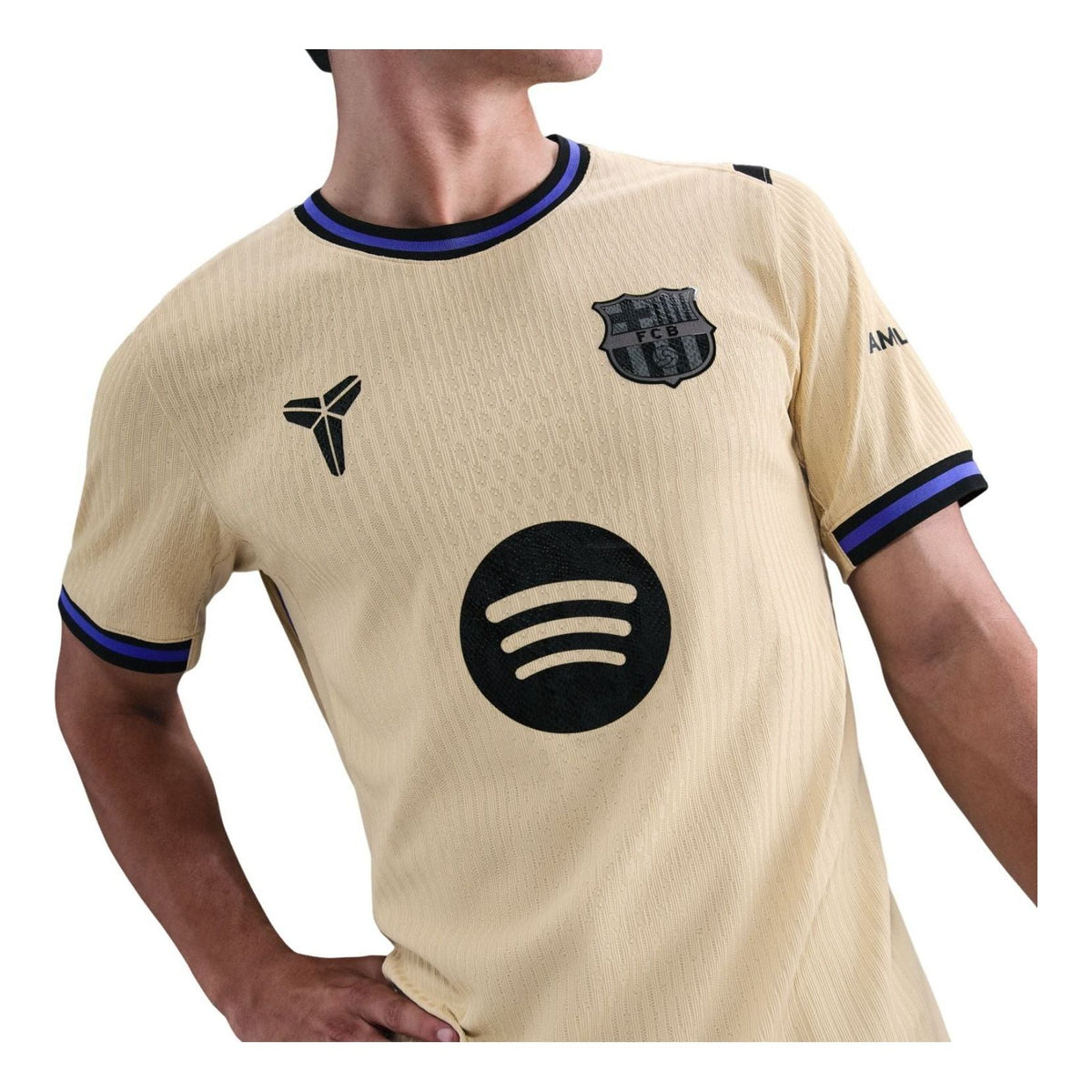 Nike Kobe x F.C. Barcelona 2025/26 Match Away Dri-FIT ADV Authentic T-Shirt 'Team Gold Persian Violet Black' HJ4554-784