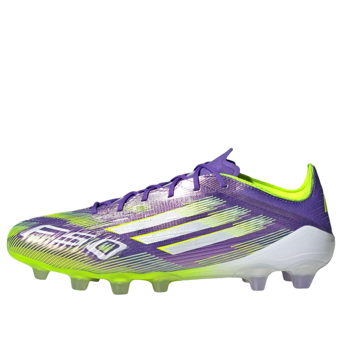 adidas F50 Elite HG/AG 'Purple Rush Cloud White Lucid Lemon' JH7645