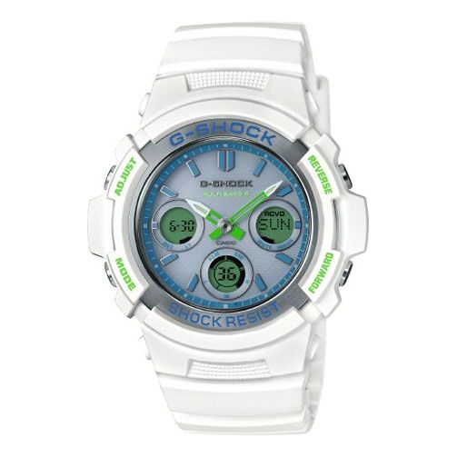 CASIO G-Shock Analog-Digital 'White' AWG-M100SWG-7APR