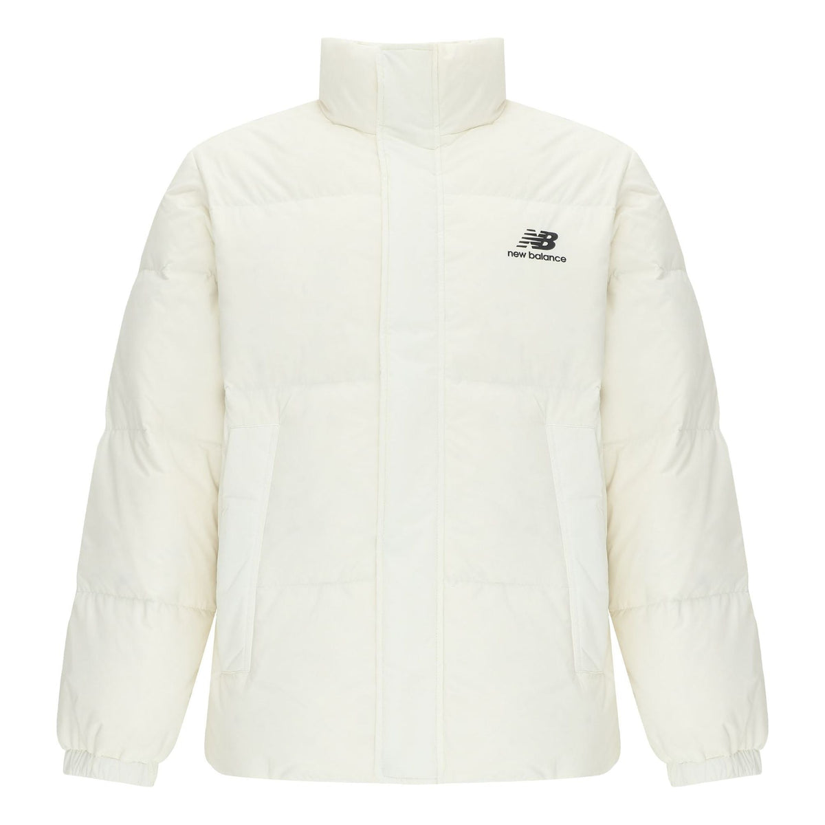 New Balance Logo Sports Down Jackets Asia Sizing 'White' AMJ24359-CIC