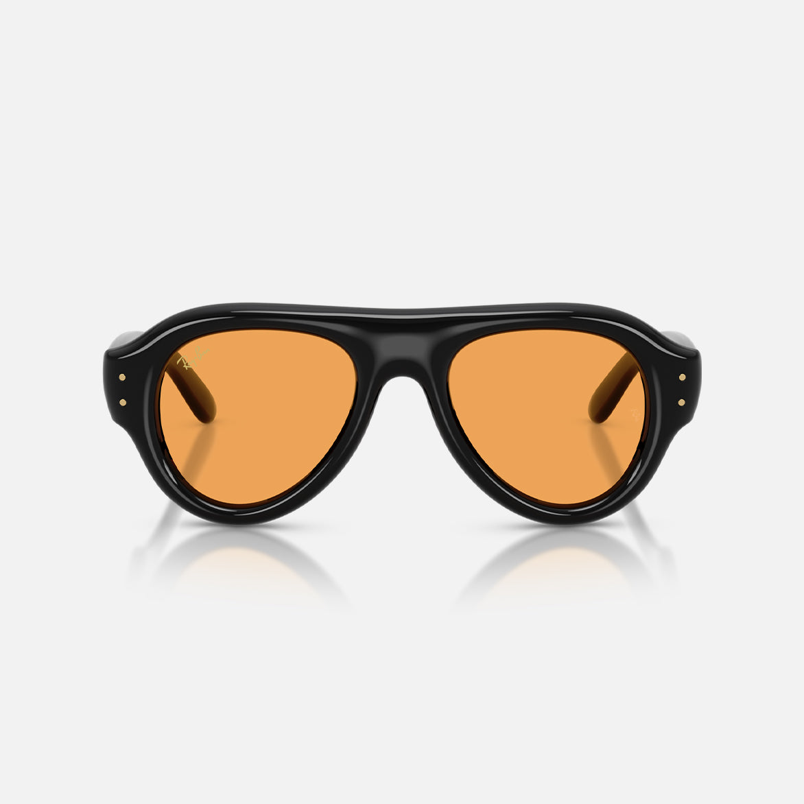 A$AP ROCKY X RAY-BAN AVIATOR PUFFER - BLACK / ORANGE