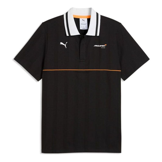 PUMA x McLAREN RACING Jacquard Polo 'PUMA Black' 637876-01