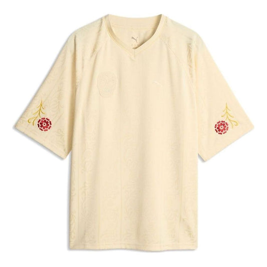 PUMA Dia De Muertos Relaxed T-Shirt 'Buttercream' 639200-98 - PUMA Professional Edition