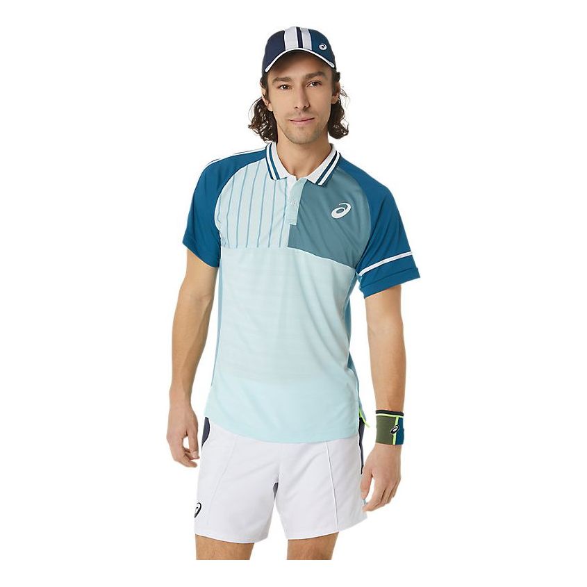 ASICS Match Polo Shirt 'Aquamarine' 2041A272-405