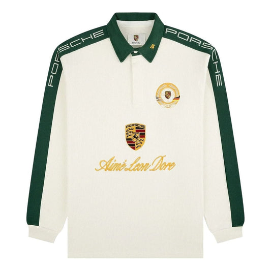Aime Leon Dore x Porsche Crest Rugby 'Pristine' FW25CT044-PRIS