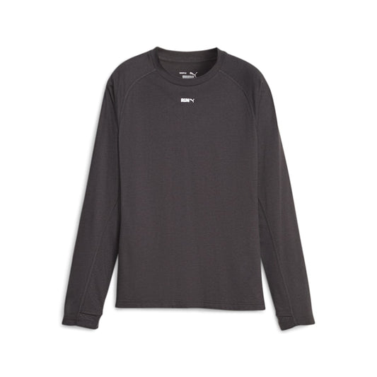 (WMNS) PUMA long sleeve T-shirt 'Black' 524378-75
