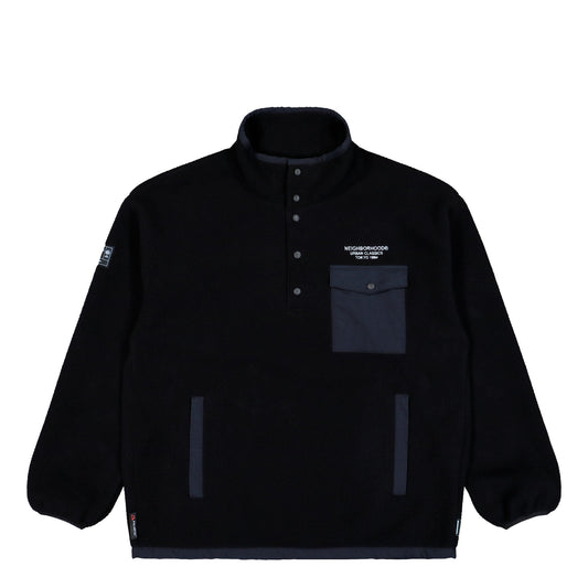 Fleece Stand Collar LS