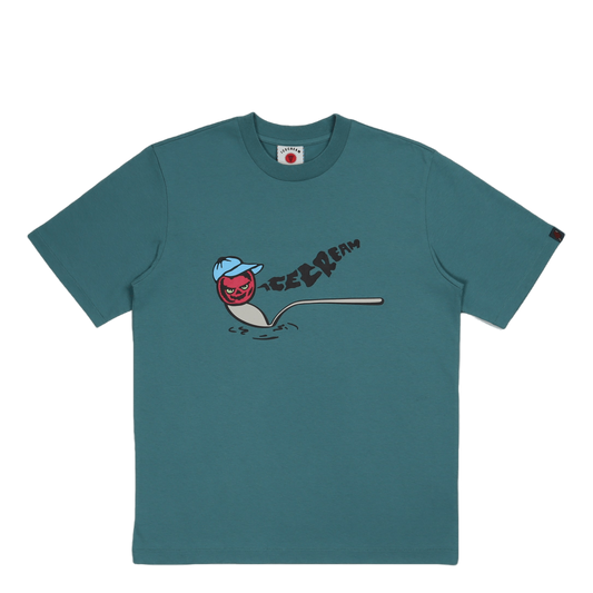 Cherry T-shirt Teal