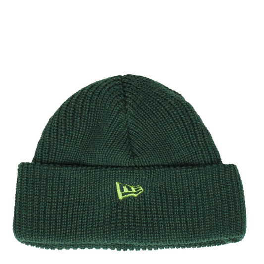 NEW ERA Rib Short Cuff Beanie