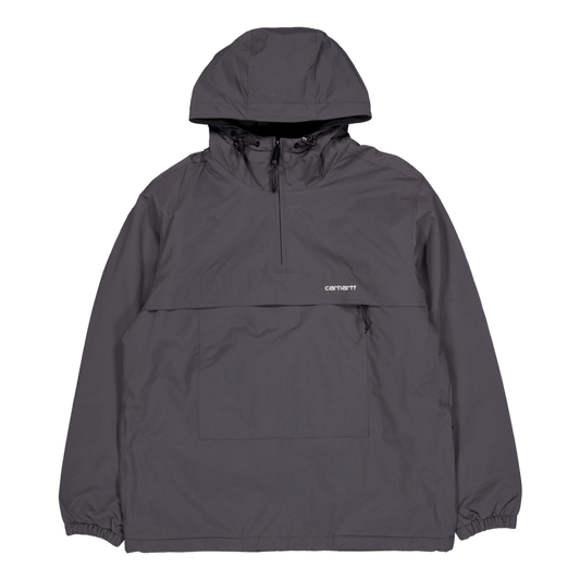 Windbreaker Pullover Graphite / White