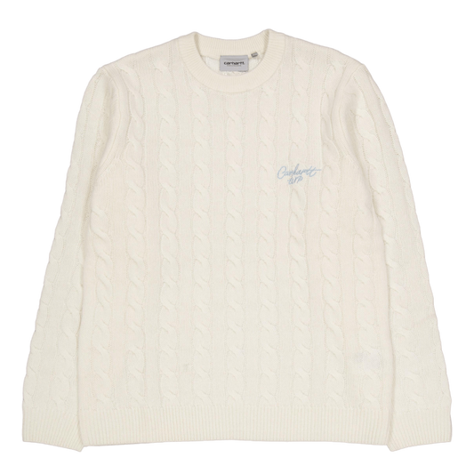 Signature Sweater Natural / Dusty Ice