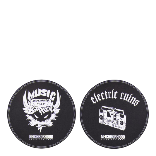 Slip Mat Set Black/white