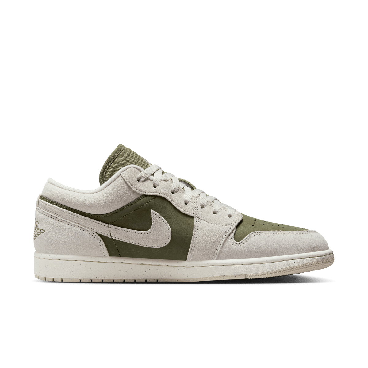 AIR JORDAN 1 LOW SE - MEDIUM OLIVE / LIGHT OREWOOD BROWN