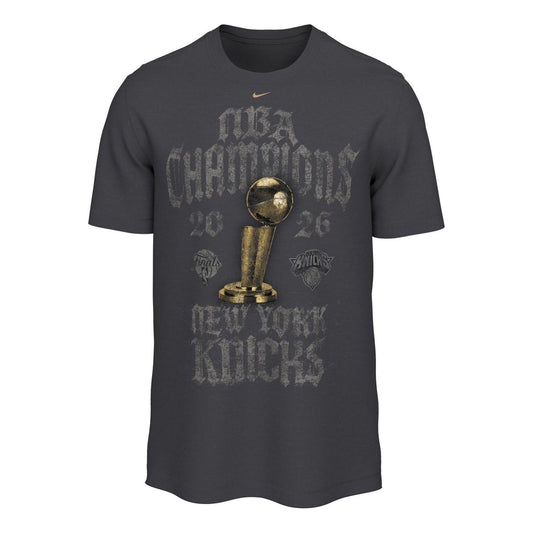 Nike New York Knicks 2026 NBA Finals Champions T-Shirt 'Black' JJ0597-060 - Nike Professional Edition