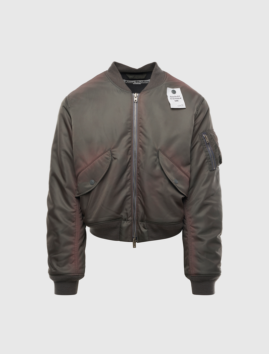 WASHED BOMBER JACKET