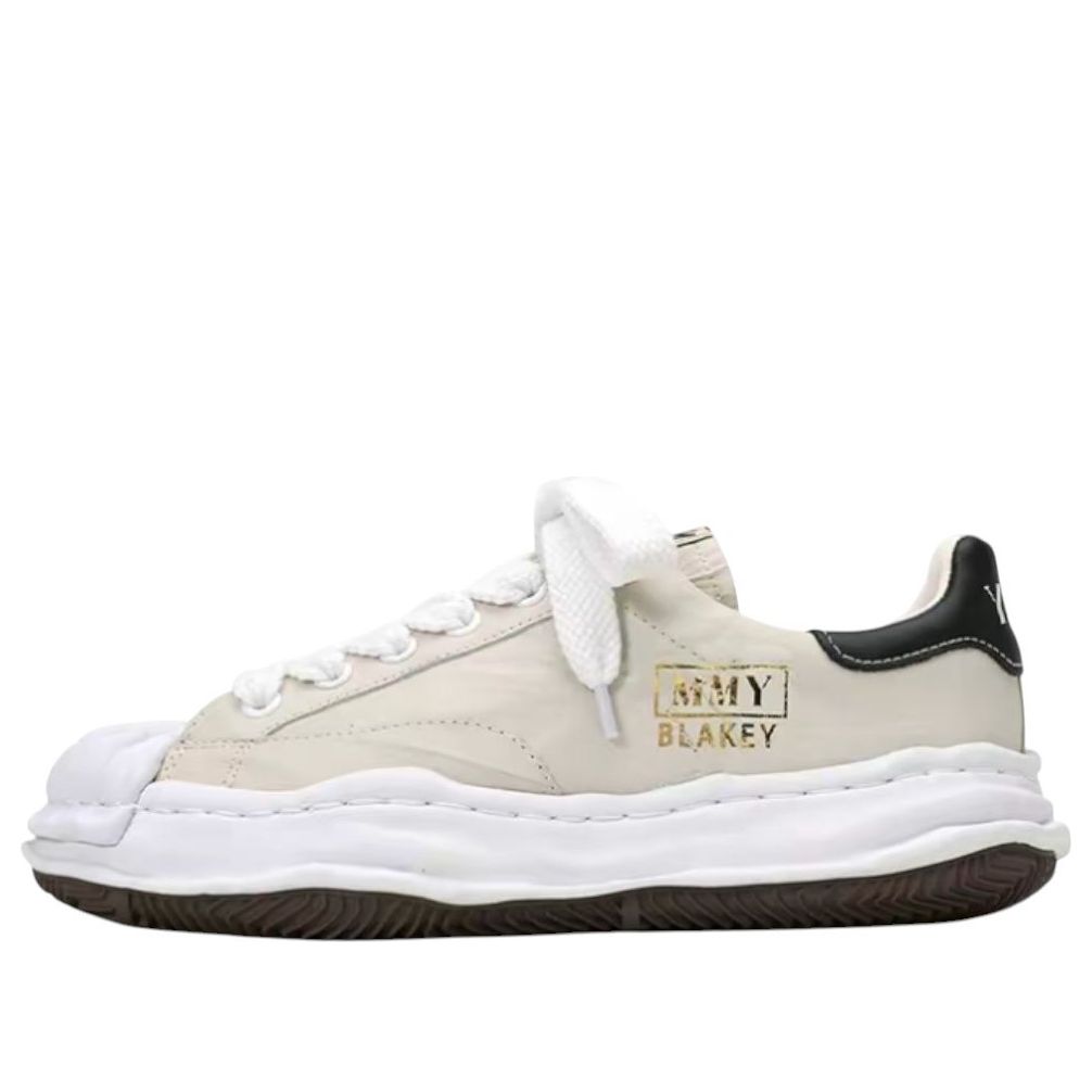 Maison MIHARA YASUHIRO Blakey Low Original Shell Toe Suede 'White' A08FW711-WHITE