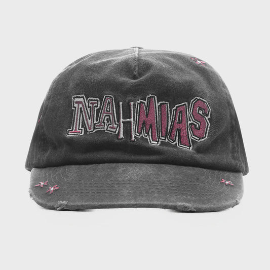 Flower Groms Dad Cap - Black