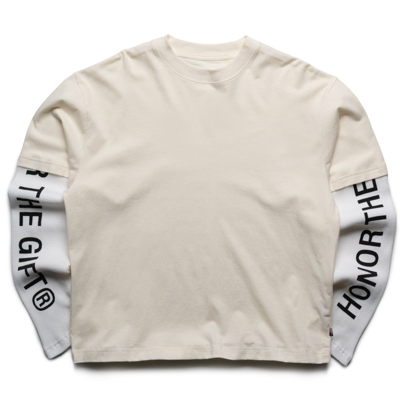 Honor The Gift Honor Double Sleeve Tee - Bone