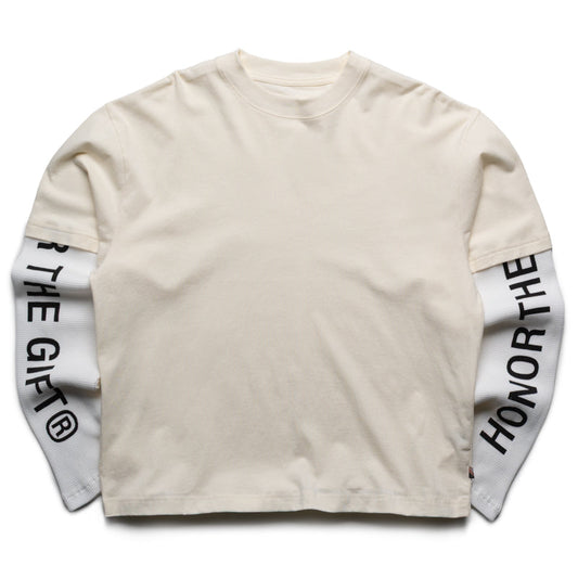 Honor The Gift Honor Double Sleeve Tee - Bone