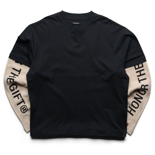 Honor The Gift Honor Double Sleeve Tee - Black