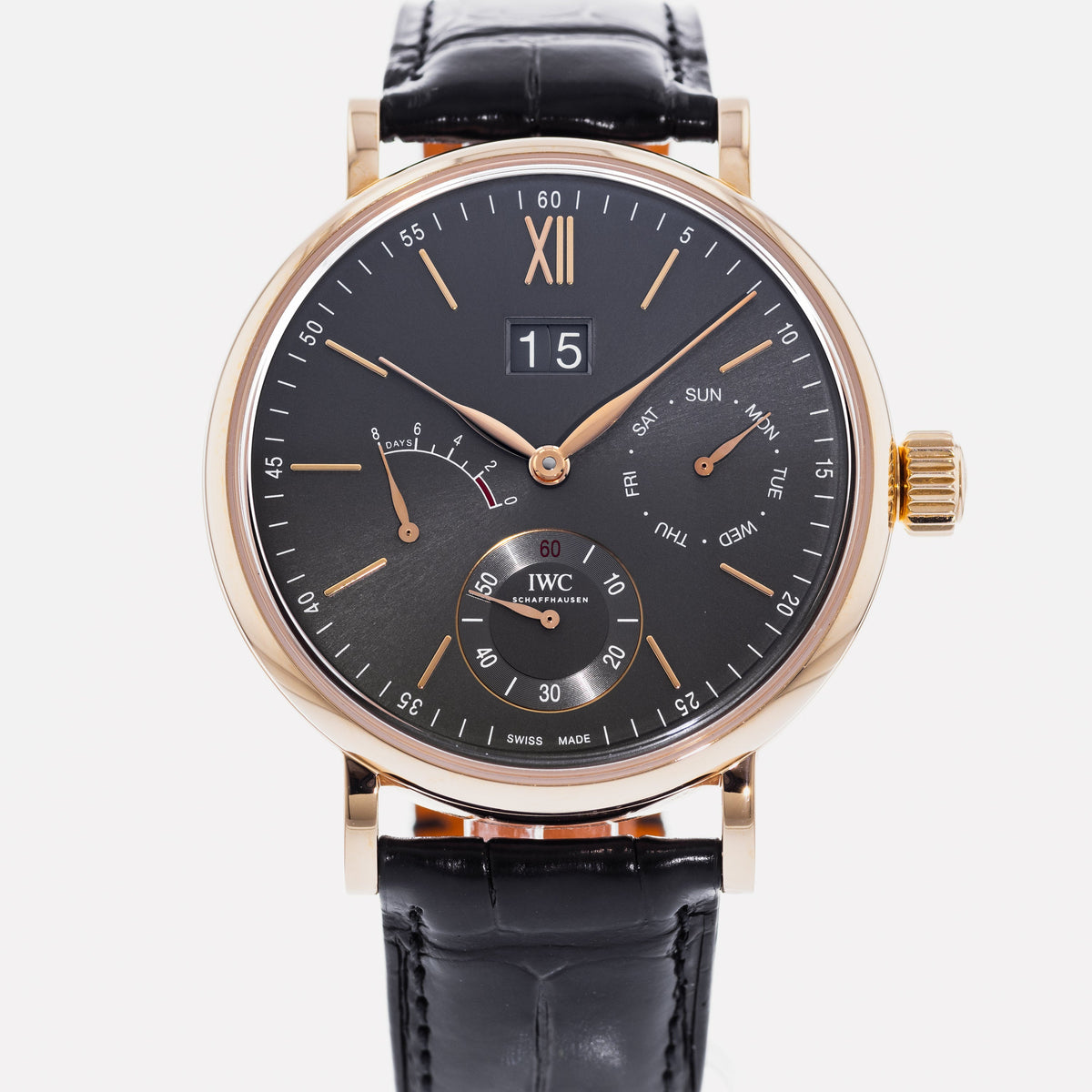 IWC Portofino Hand-Wound Day &amp; Date IW5162-03