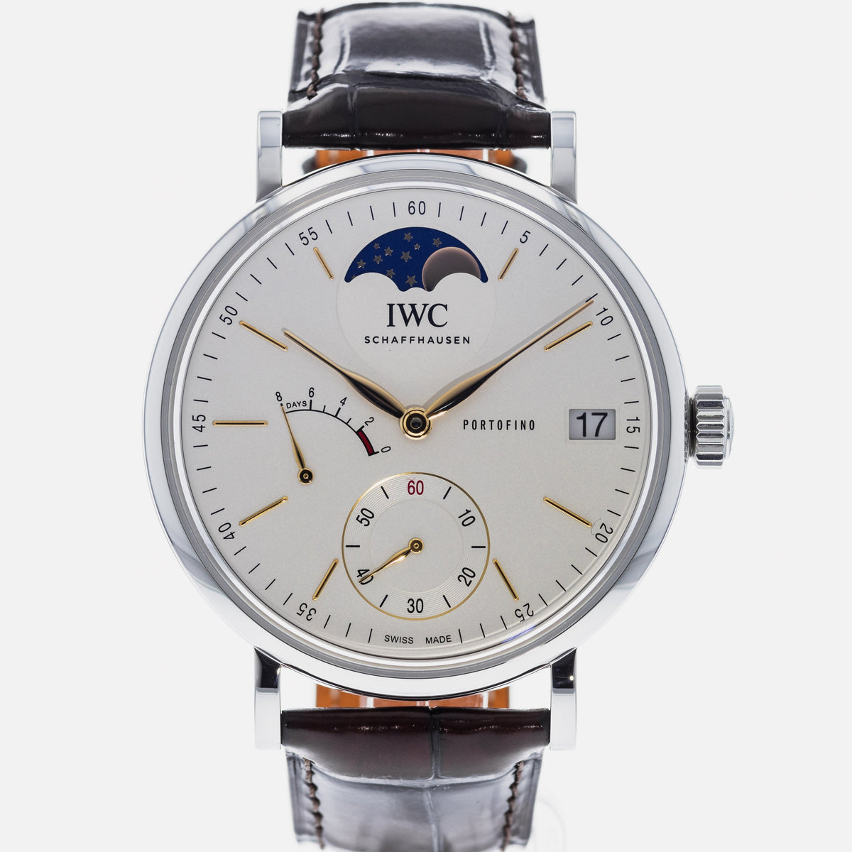 IWC Portofino Hand-Wound Moonphase IW5164-01