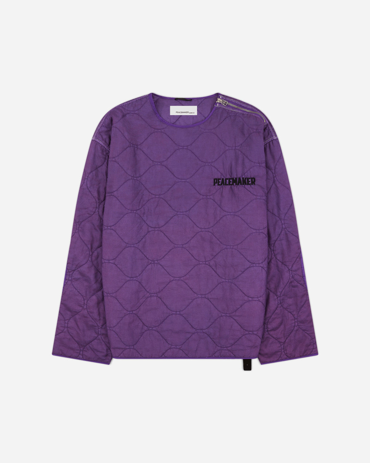 Men's Shoulder Zip Liner Purple