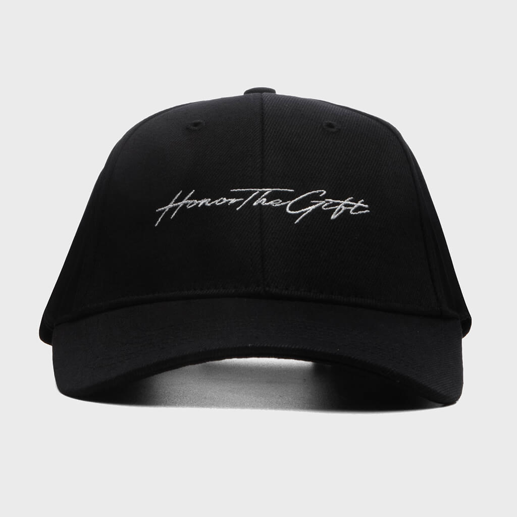 Script Hat - Black