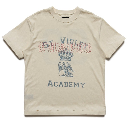Purple Brand St. Violet Crystals Tee - Off White