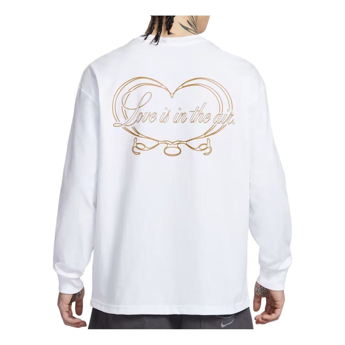 Nike Sportswear Long-Sleeve T-Shirt 'White' IO9760-100 - Nike Professional Edition