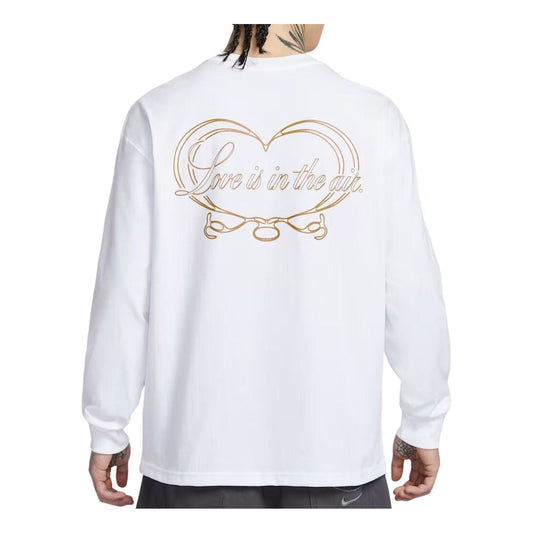 Nike Sportswear Long-Sleeve T-Shirt 'White' IO9760-100 - Nike Professional Edition