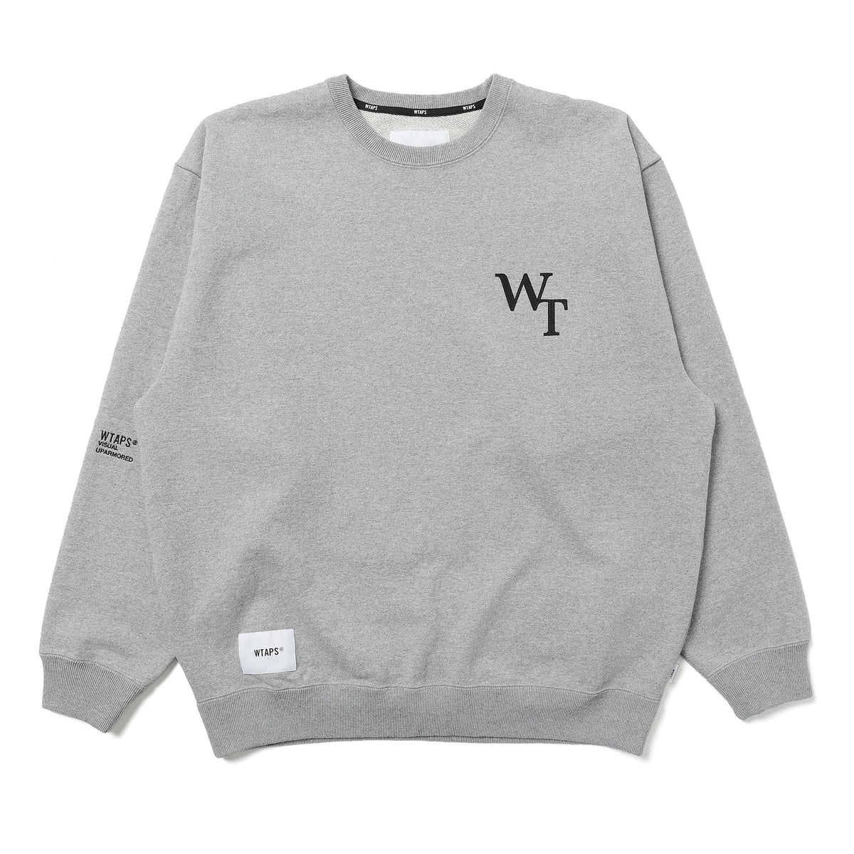 WTAPS Academy Sweater Ash Grey