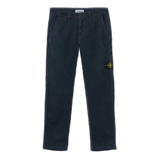 STONE ISLAND 3100037 Old Effect Regular-Fit Utility Pocket Trousers 'Navy Blue' L1S1531000-37S0184-V0120
