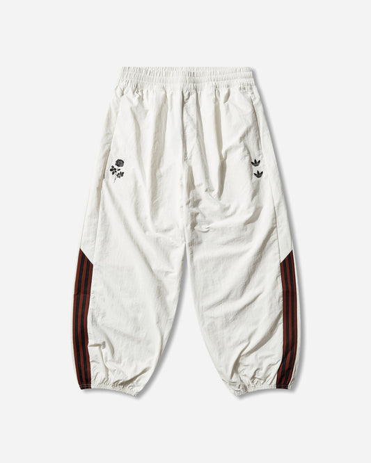 Men's Willy Chavarria Woven Track Pants Off White