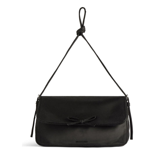 (WMNS) Balenciaga Leopolda Pochette 'Black' 7919972AA5Q1000