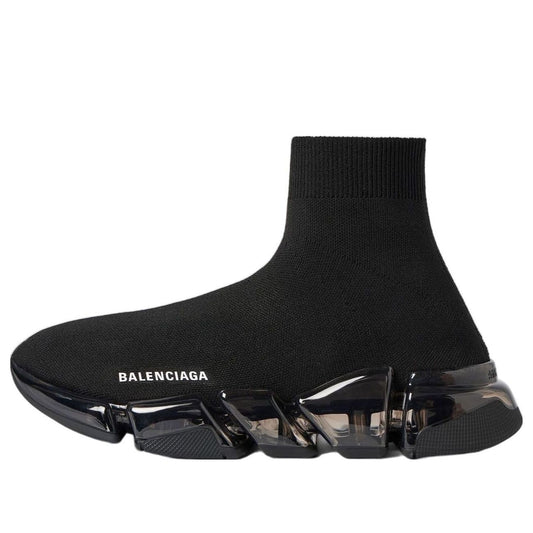 (WMNS) Balenciaga Speed 2.0 'Black Black Clear Sole' 617196W2DC41000