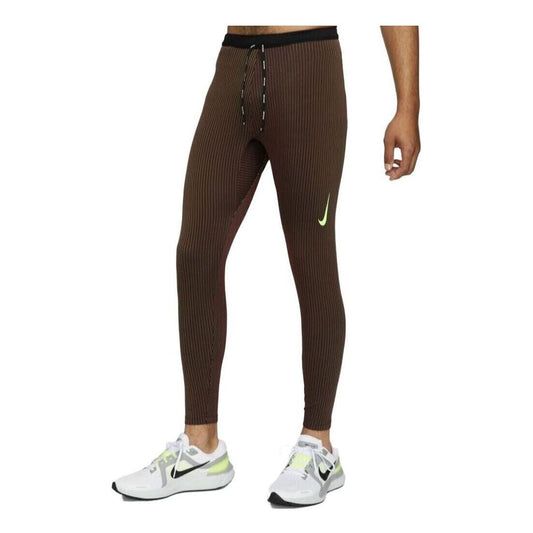 Nike Dri-FIT ADV AeroSwift Racing Men's Tights Pants 'Brown' DM4613-013