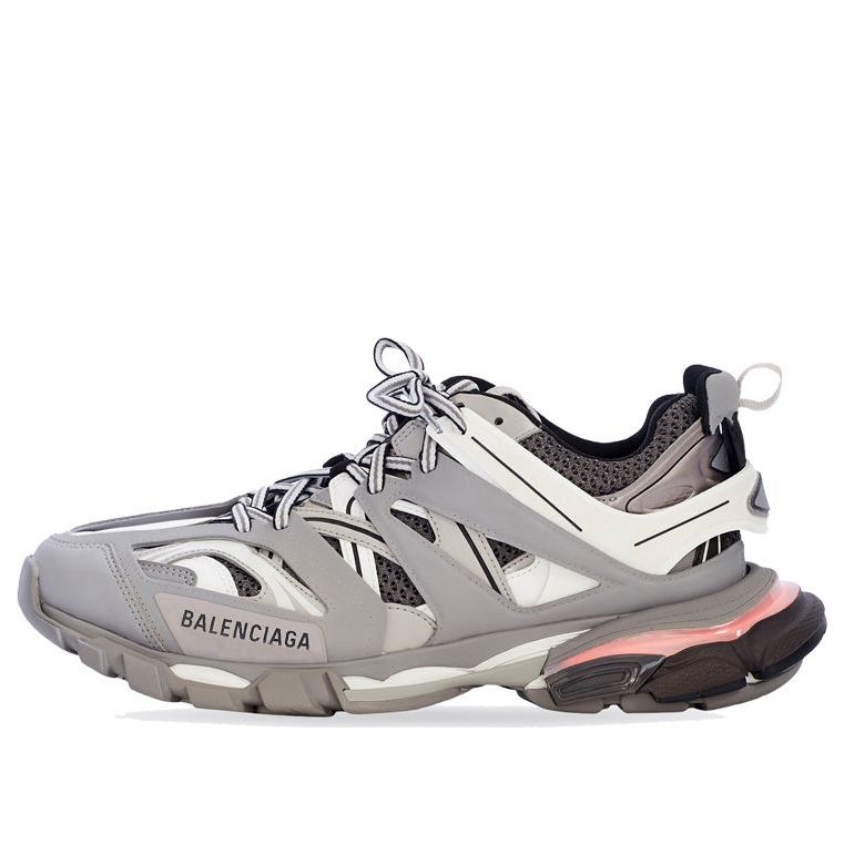 Balenciaga Track 1.0 Track LED Sneakers 'Grey Pink' 555036W2GB71214