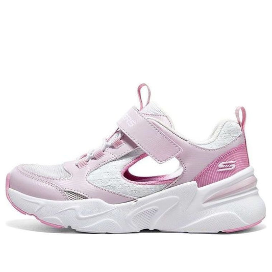 (GS) Skechers D'lites Sneakers 'Pink White' 319025L-PKW