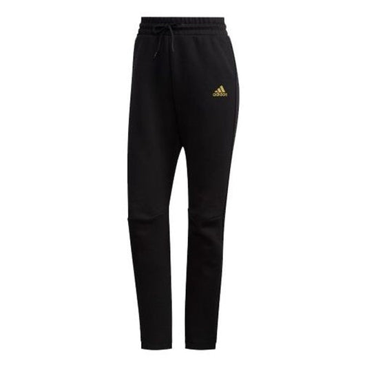 (WMNS) adidas CNY Pants Asia Sizing 'Black' FU6231