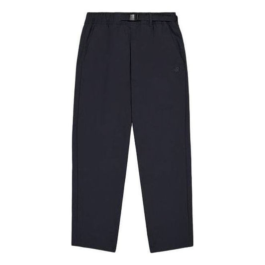 New Balance NB Logo Woven Pants Asia Sizing 'Black' AMP42311-BK