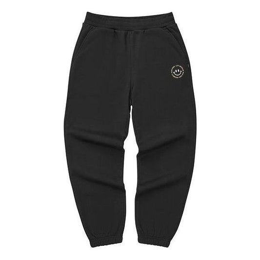 (WMNS) Skechers Knit Sweatpants 'Black' L321W216-0018