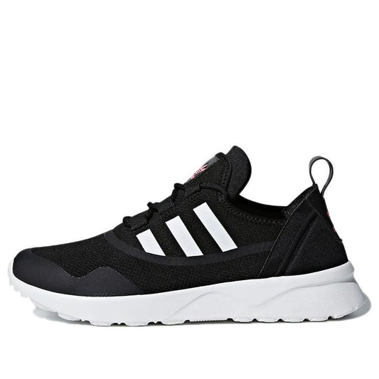 (WMNS) adidas originals Zx Flux Adv Virtue 'Black White' CG4090